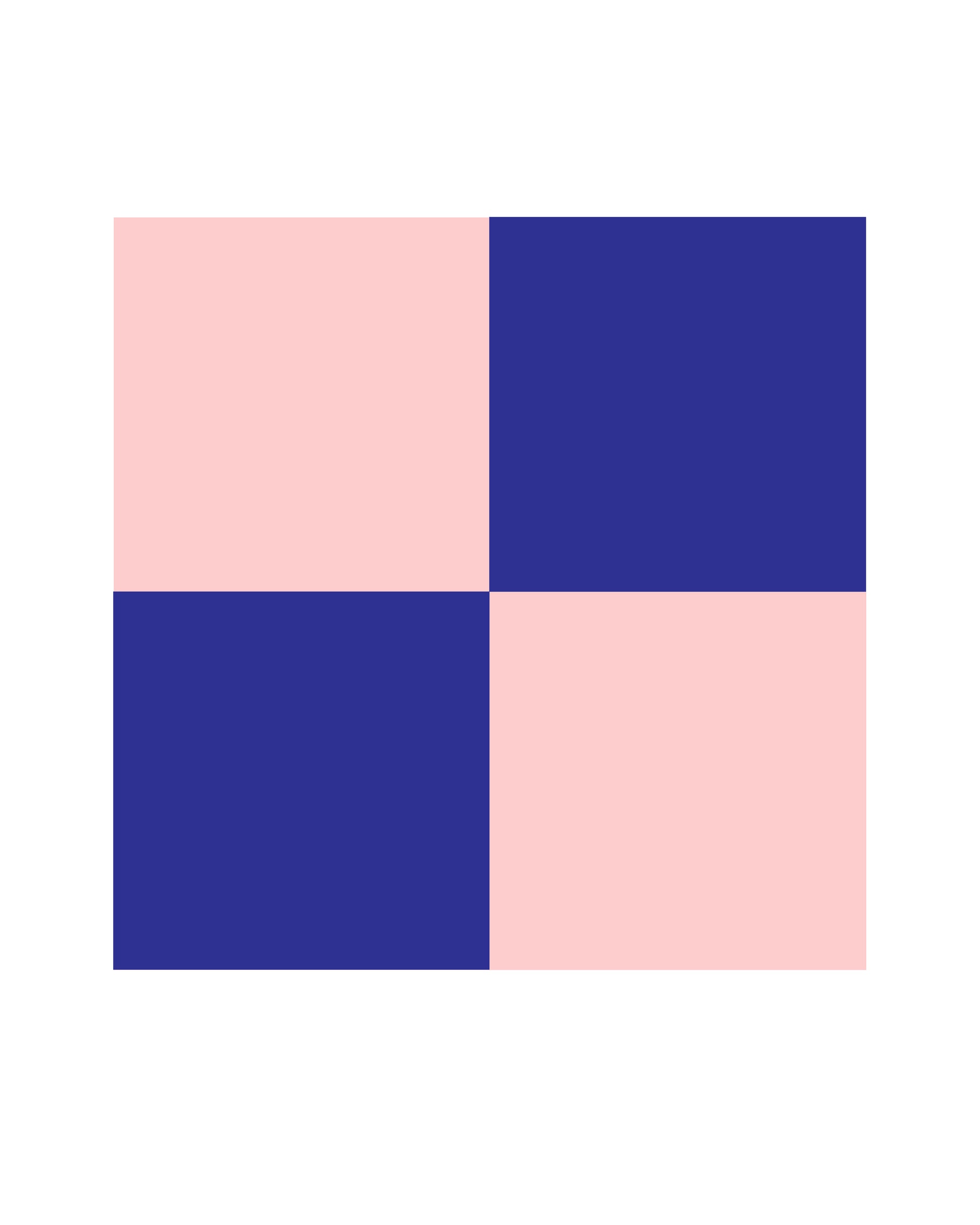 Tischdecke CHESS rosa-blau Bild 2