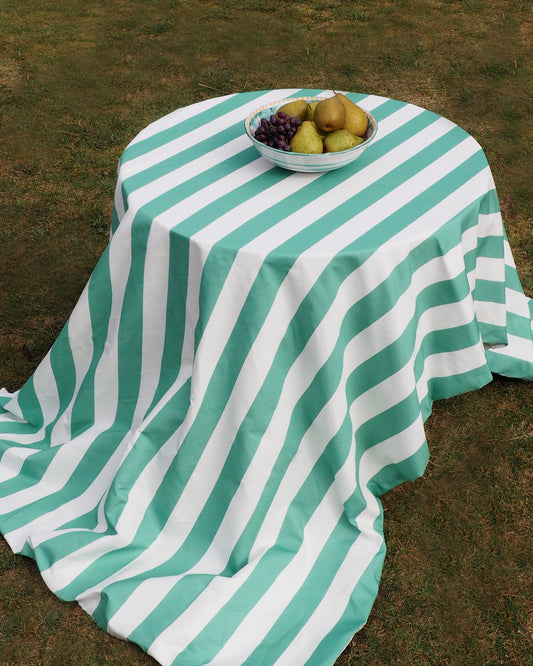 Tischdecke BIG STRIPES grün Bild 1