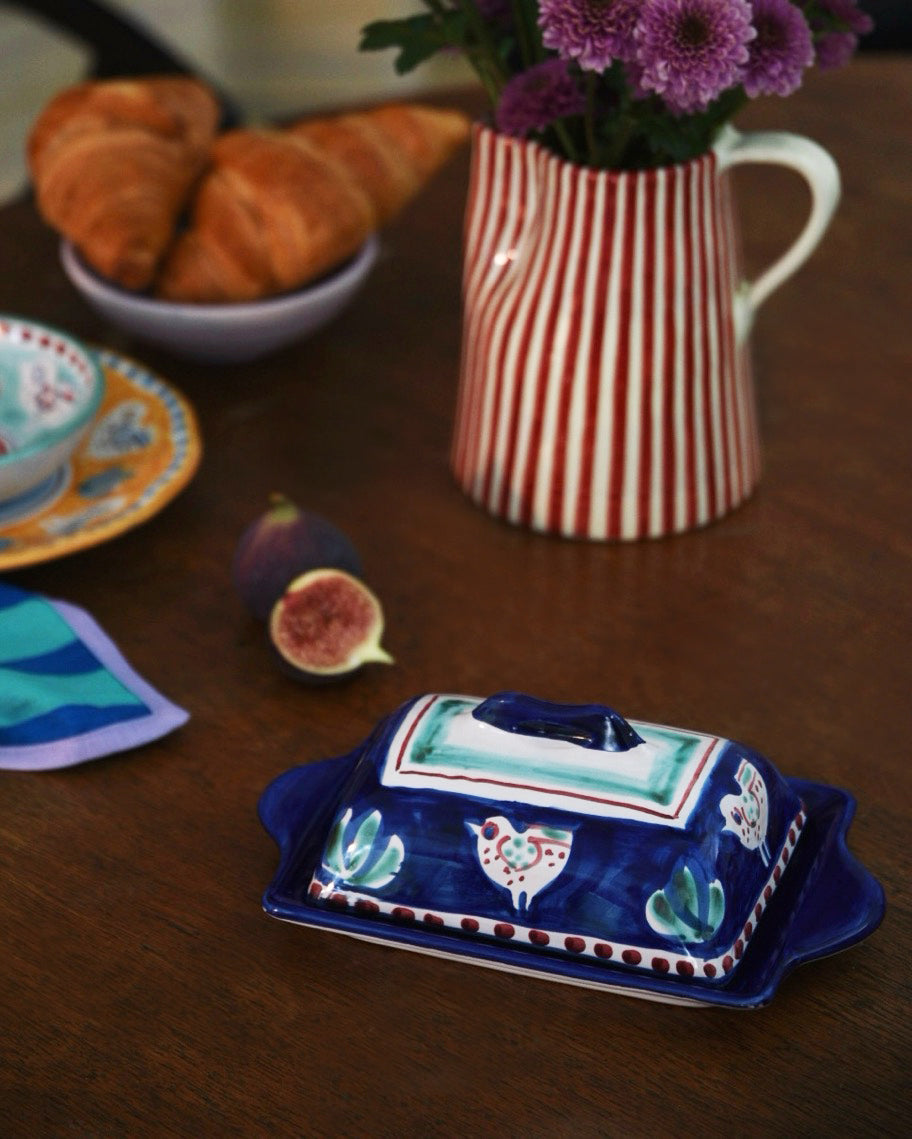 Butterdose PULCINO blau Bild 1