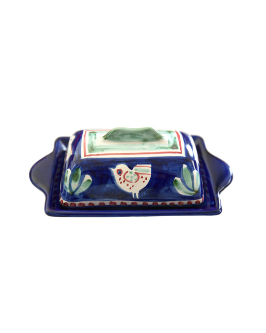 Butterdose HENNE blau Bild 2