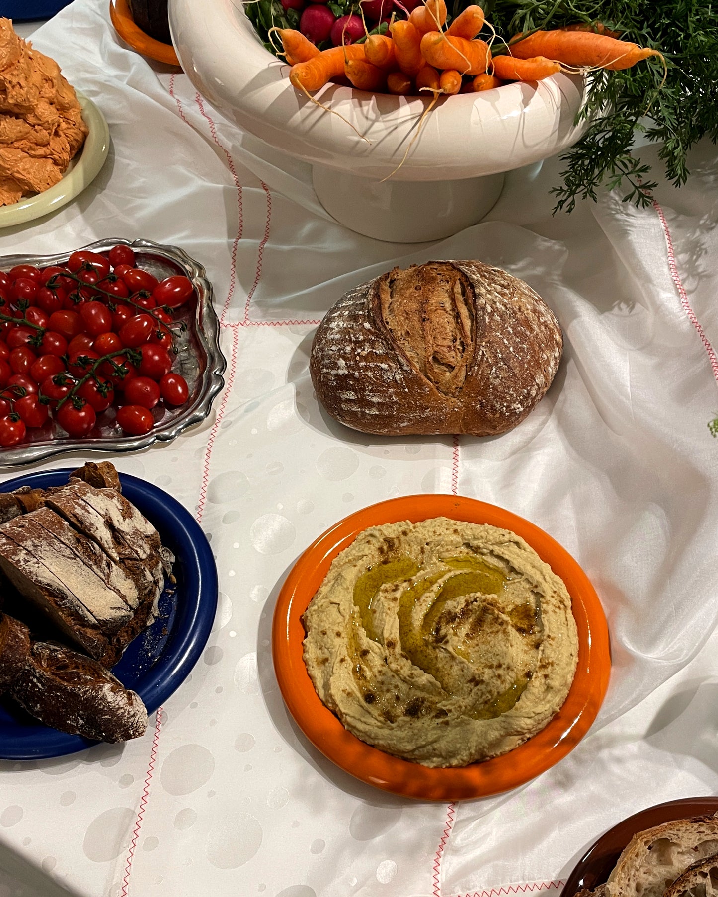 Teller FLOAT papaya orange Bild 1