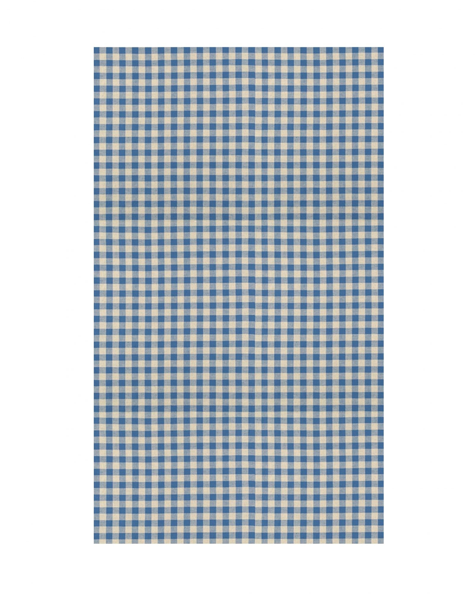 Tischdecke VICHY BLEU cremeweiß & blau Bild 2