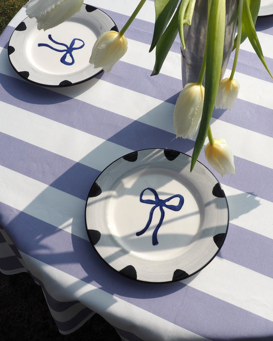 Teller BOW blau Bild 1