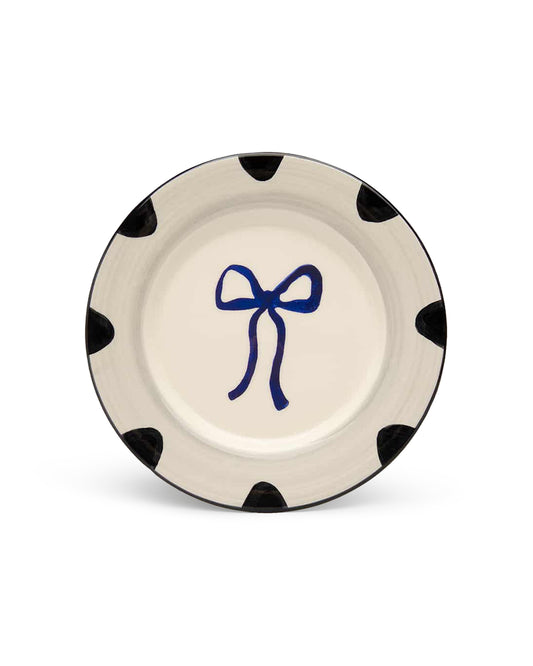 Teller BOW blau Bild 2