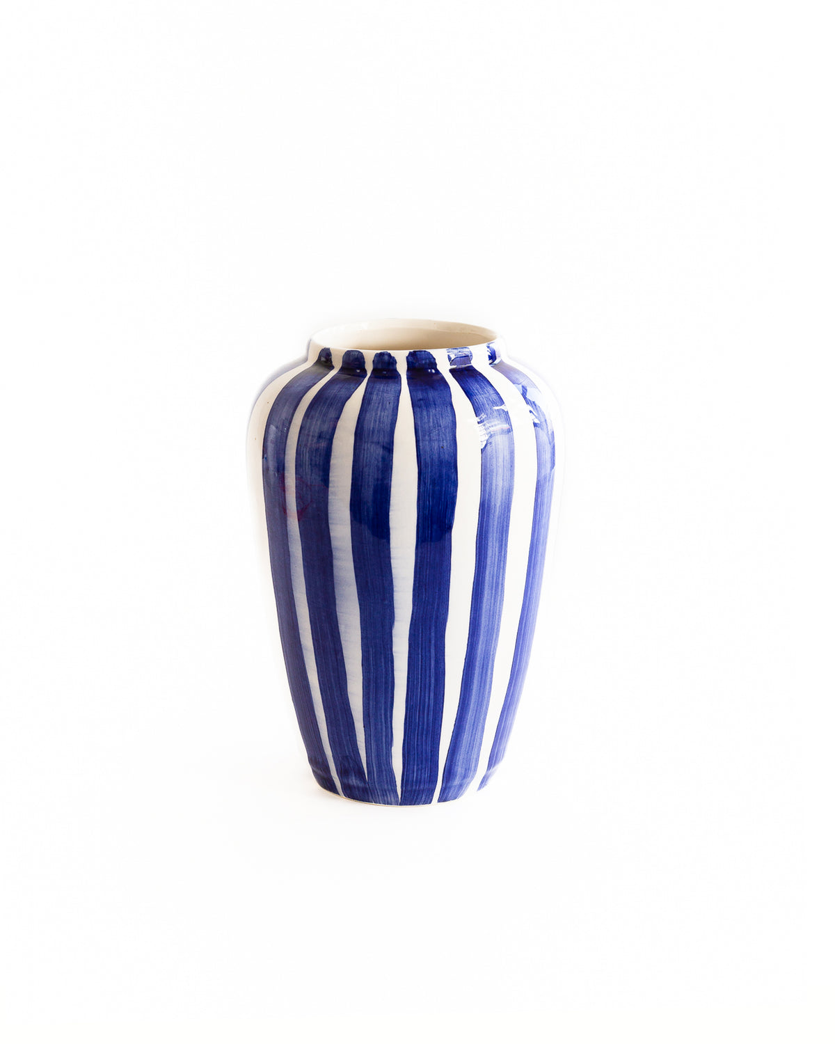 Vase FUNKY FLOWER blau gestreift – toujours à table