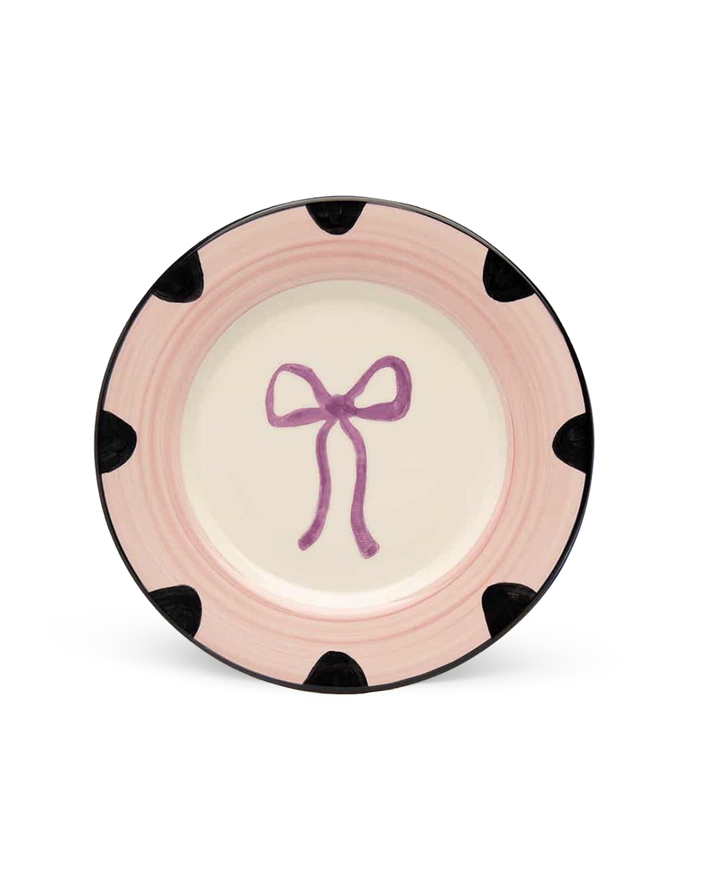 Teller BOW rosa Bild 2