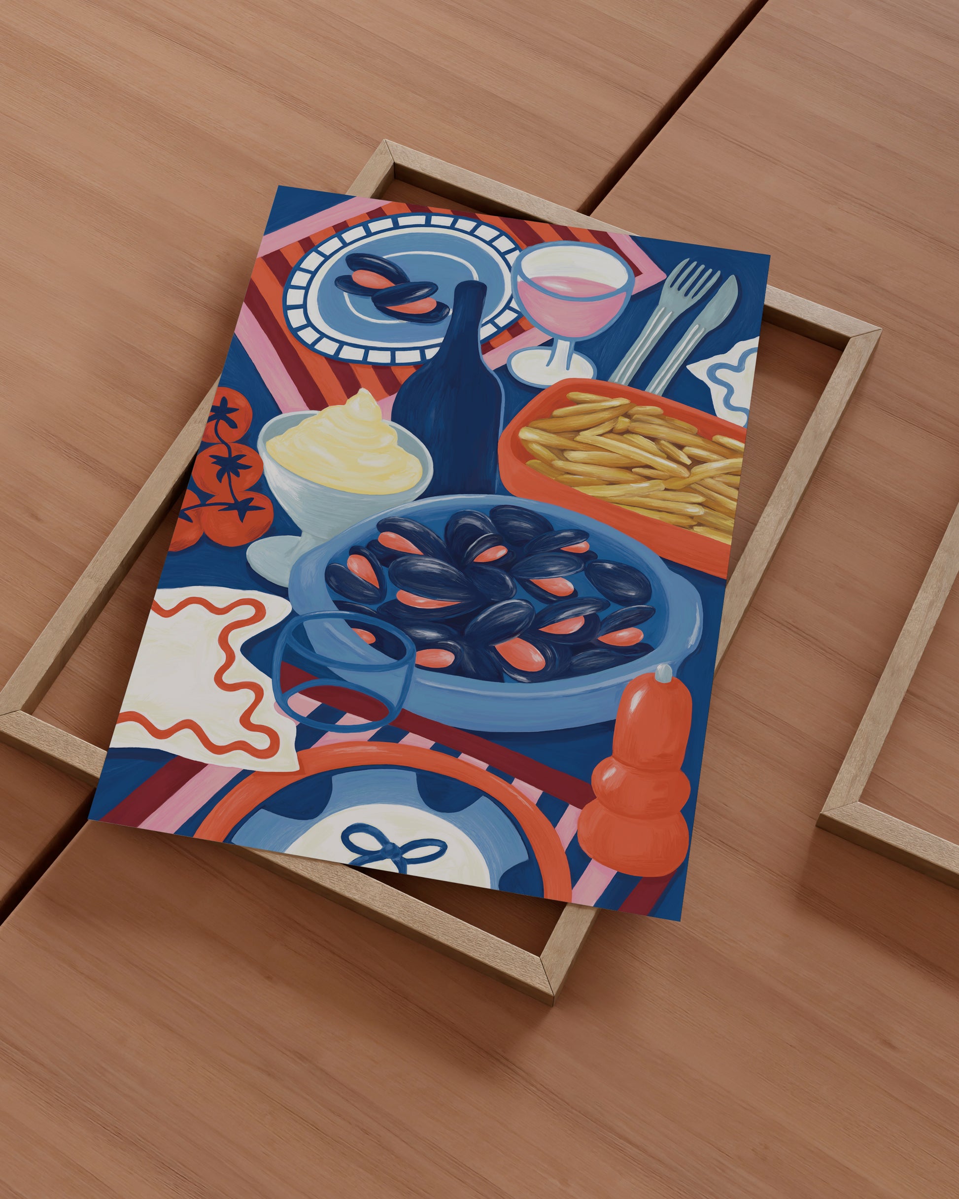 Poster A3 MOULES II Bild 2